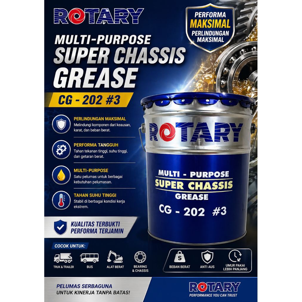 Rotary Multi-Purpose Super Chassis Grease CG-202 #3