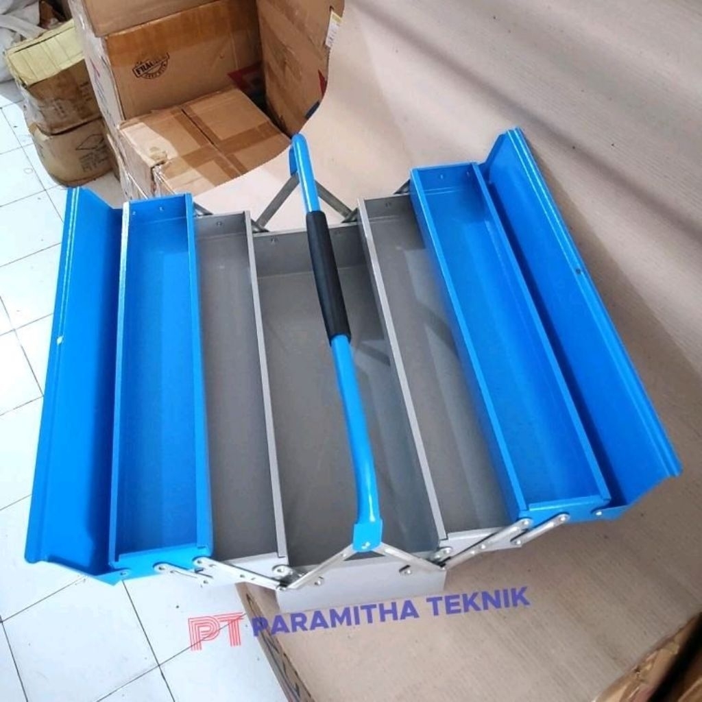 Tool box 3 susun / toolbox kotak perkakas besi susun tiga TB-122 Tenka