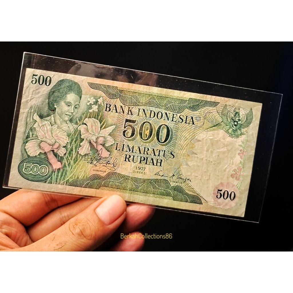 500 rupiah ibu konde tahun 1977