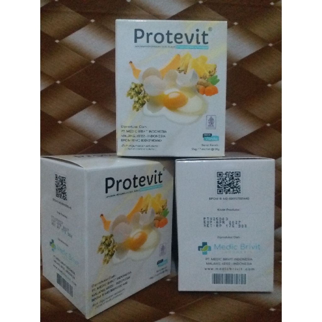 PROTEVIT Susu + Ekstrak Putih Telur