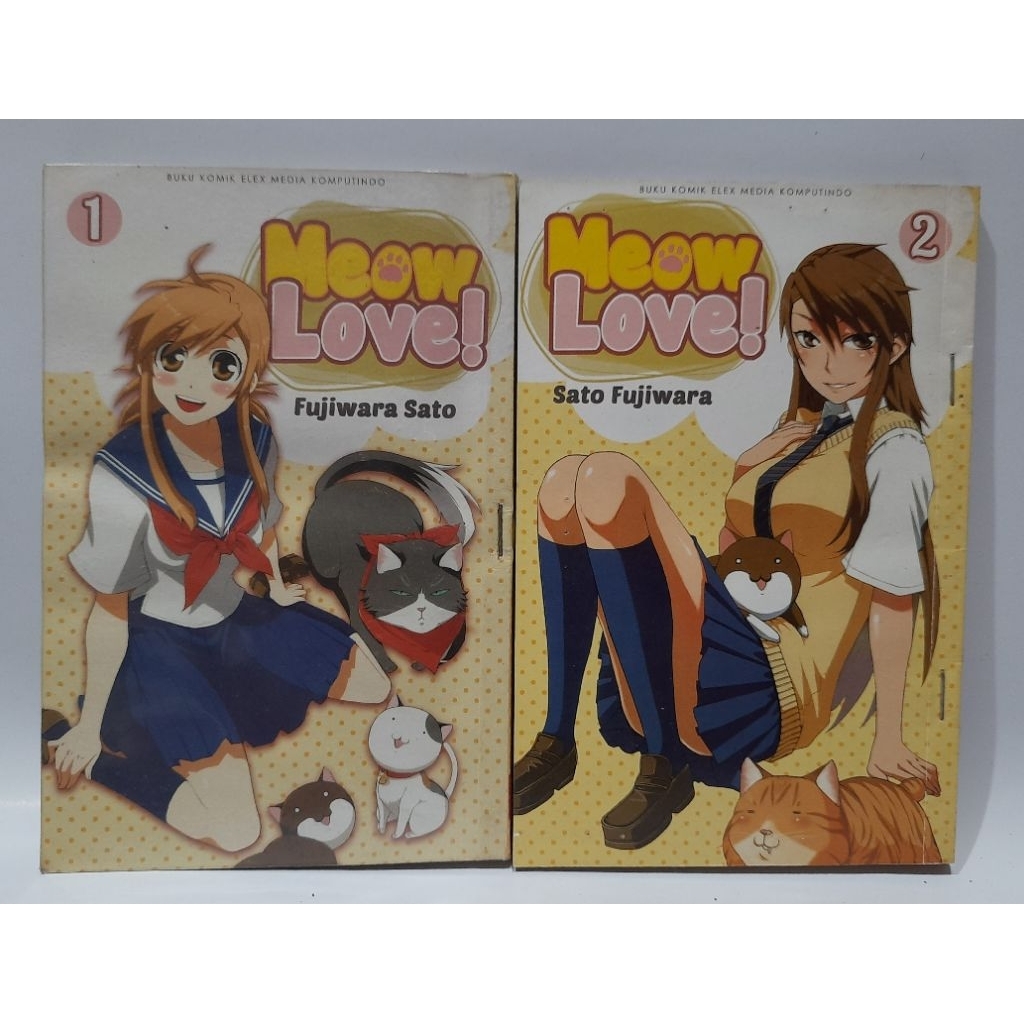 Komik Meow Love 1-2 set xrent