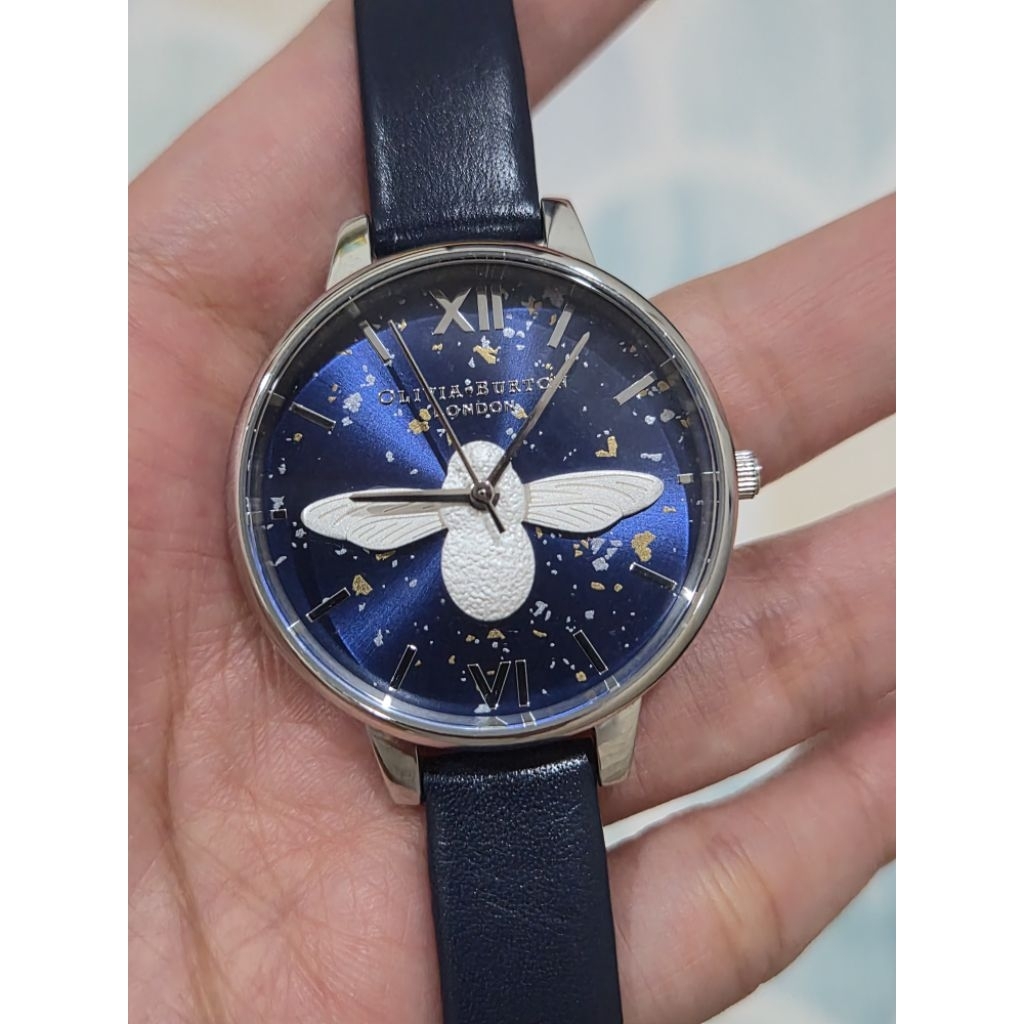 Preloved Olivia Burton Women Watch - Dark Navy