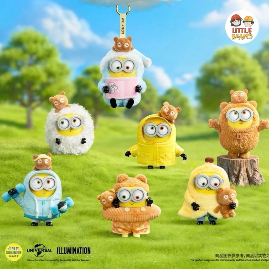 52TOYS BOB AND TIM BETTER TOGETHER Series Minion Vinyl plus pendant 100% Ori 52Toys