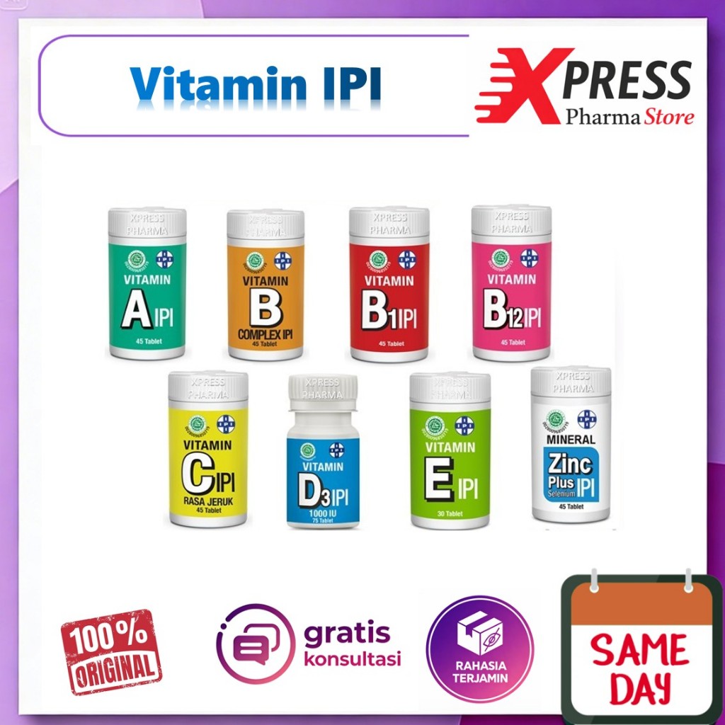 XPRESS  Vitamin ipi A / B1 / B12 / B complex Komplex / C Cipi Aipi B12ipi B1ipi ipiC ipiB ipiA