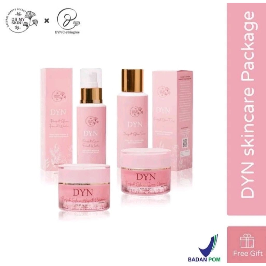 Oh My Skin  DYN Paket Lengkap 4 Item Perfect Glow
