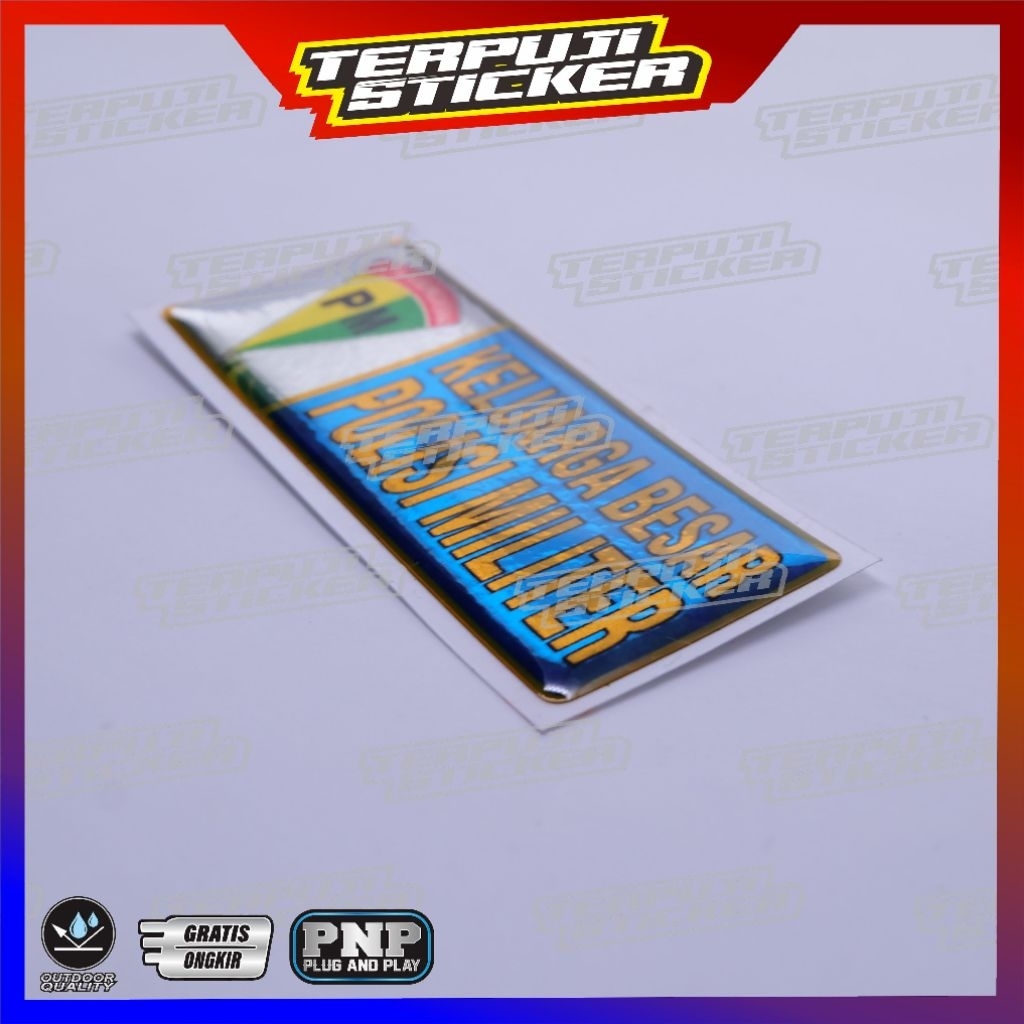 EMBLEM TIMBUL KELUARGA BESAR POLISI MILITER