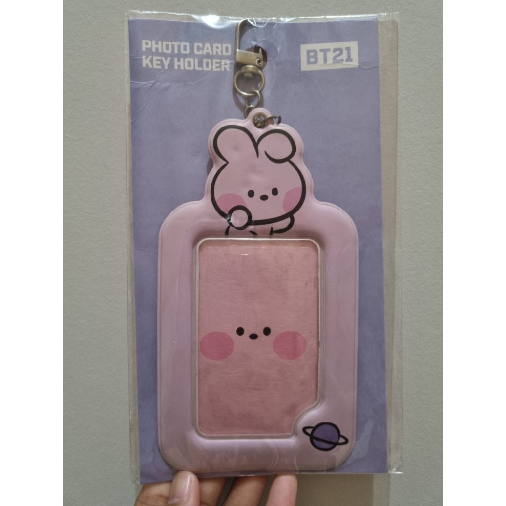 Card Holder Keyring BT21 Minini Cooky Official