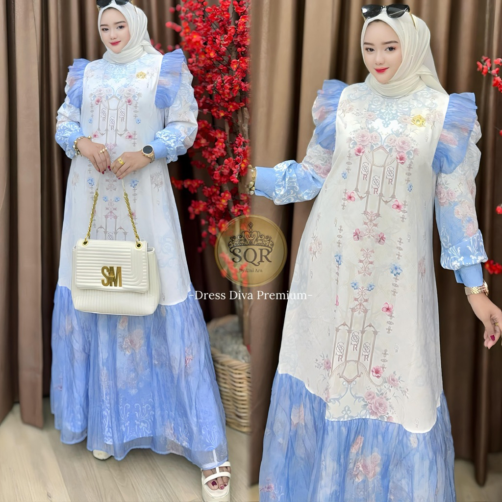 Gamis Diva | Gamis Diva Uni Ara | Gamis Uni Ara | Dress Diva | Dress Diva Uni Ara