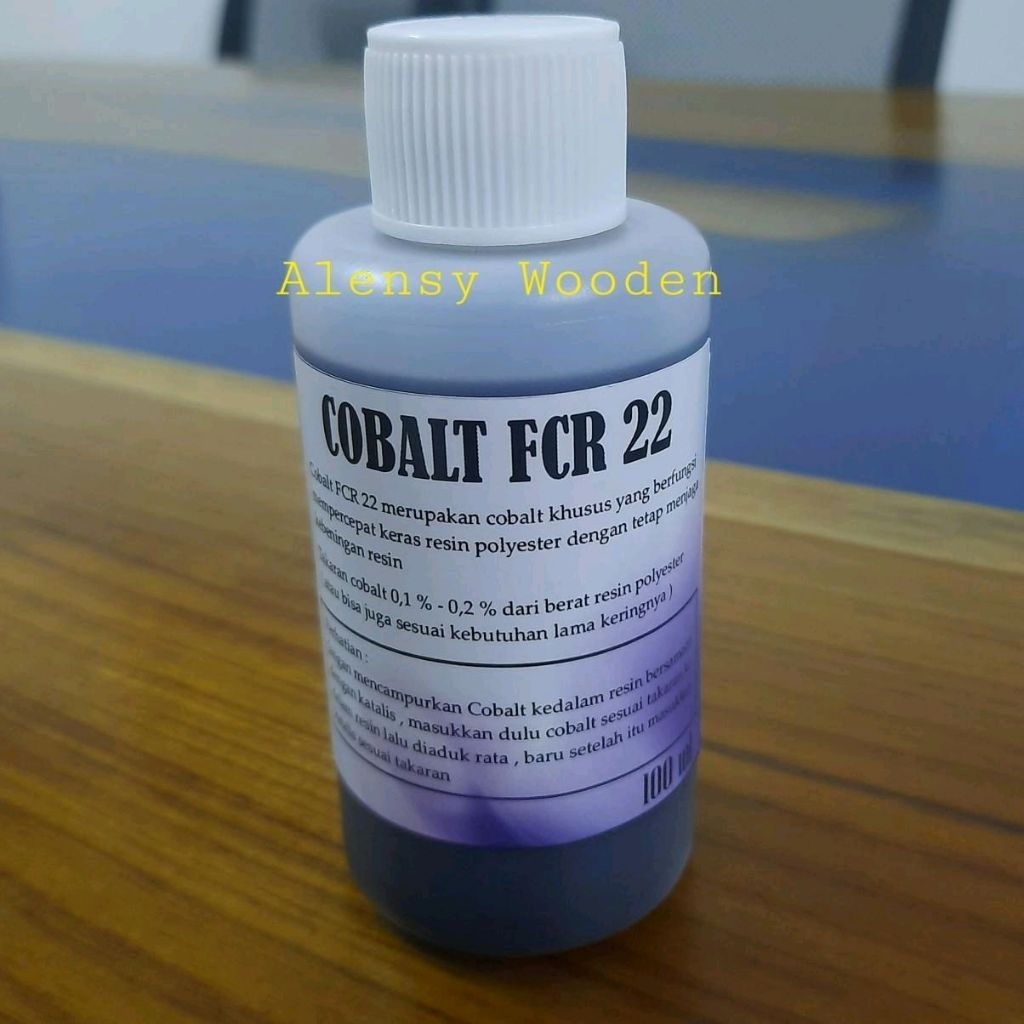Cobalt FCR 22 , cobalt khusus untuk resin bening 100 ml