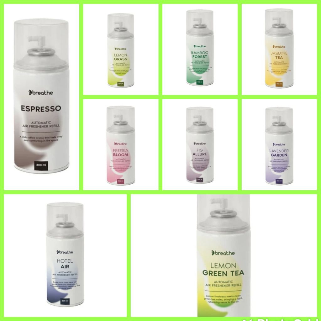 Breathe Refill Pengharum Ruangan Otomatis 300 Ml  pewangi ruangan tersedia variasi Garden Lavender,h