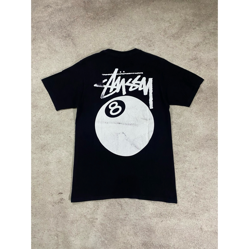 Stussy 8ball Tshirt - Black