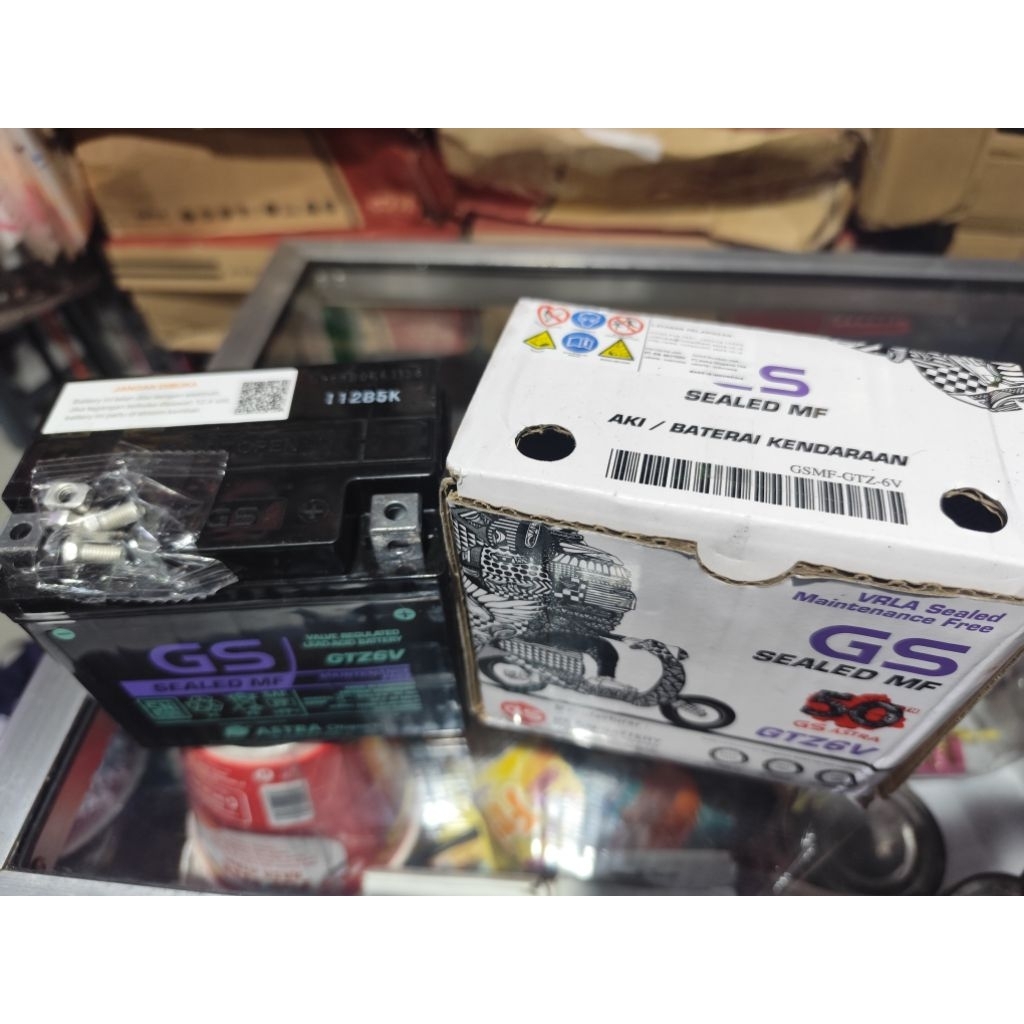 aki Gs 6v. vario, pcx, nmak, satria Fu