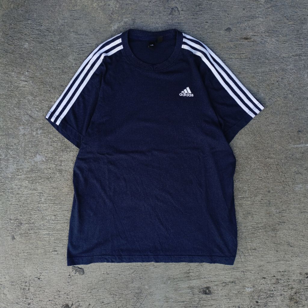Adidas Essentials 3-Stripes Tee Navy Second