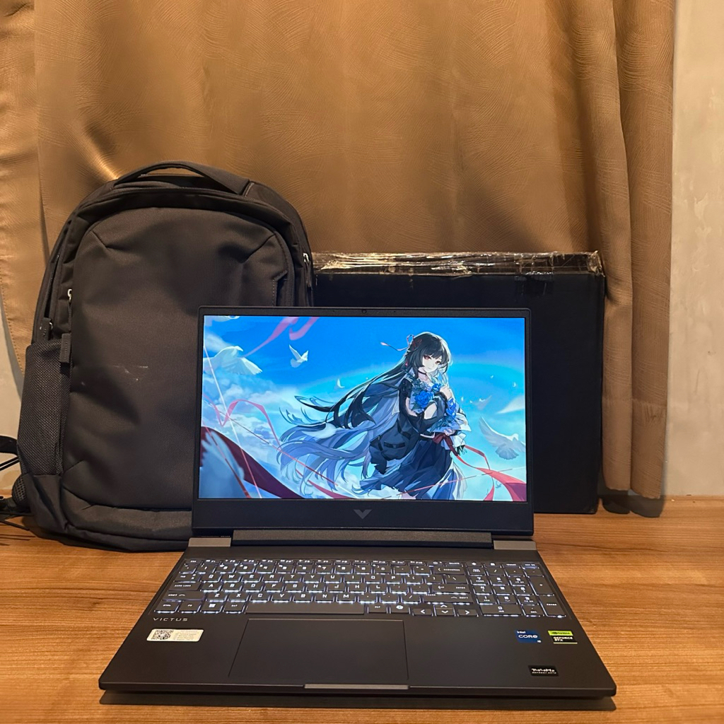 Laptop Gaming HP Victus 15 16/512GB I5 13420H RTX 4050 6GB Fullset Like New