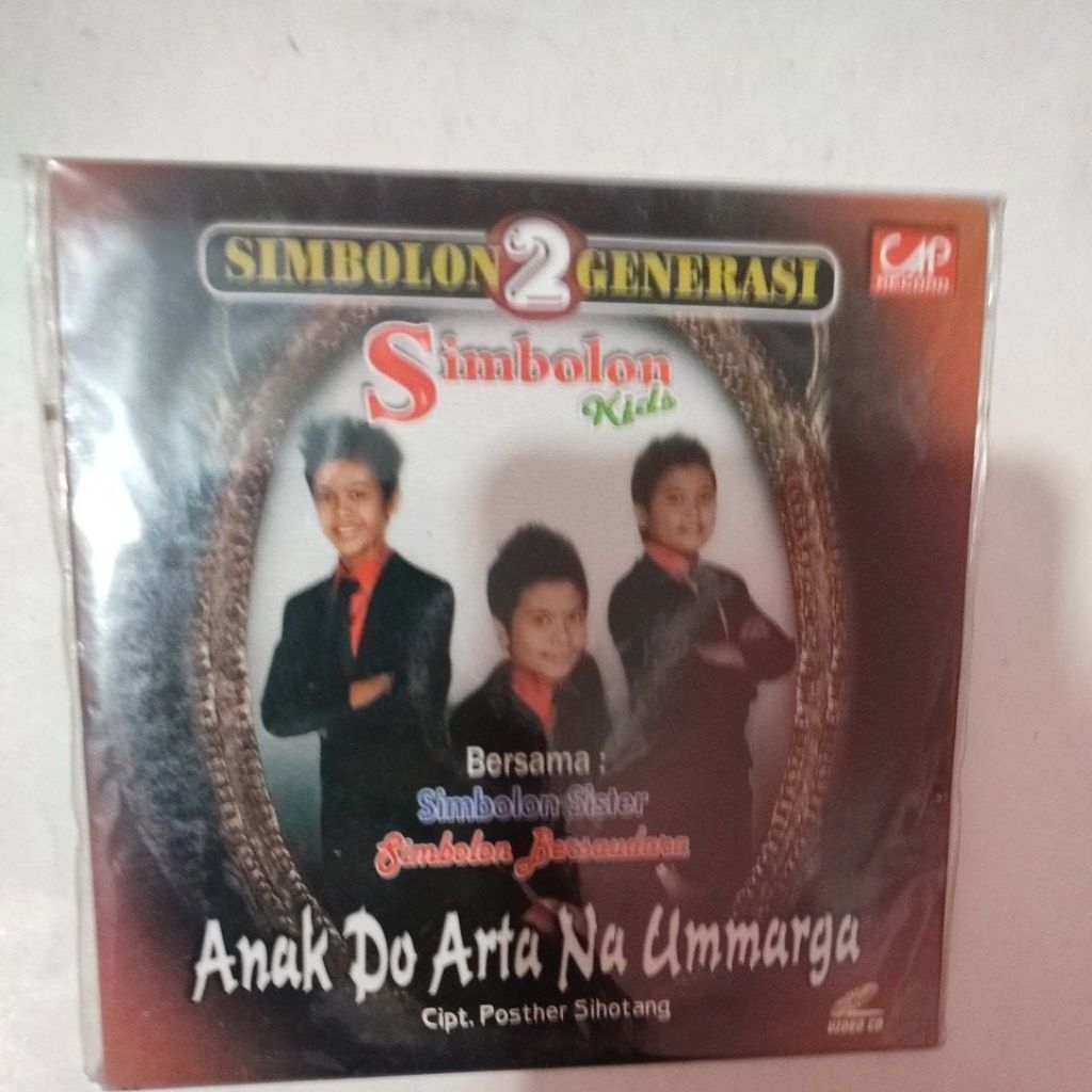 VCD SIMBOLON 2 GENERASI SIMBOLON KIDS SIMBOLON SISTER SIMBOLON BERSAUDARA