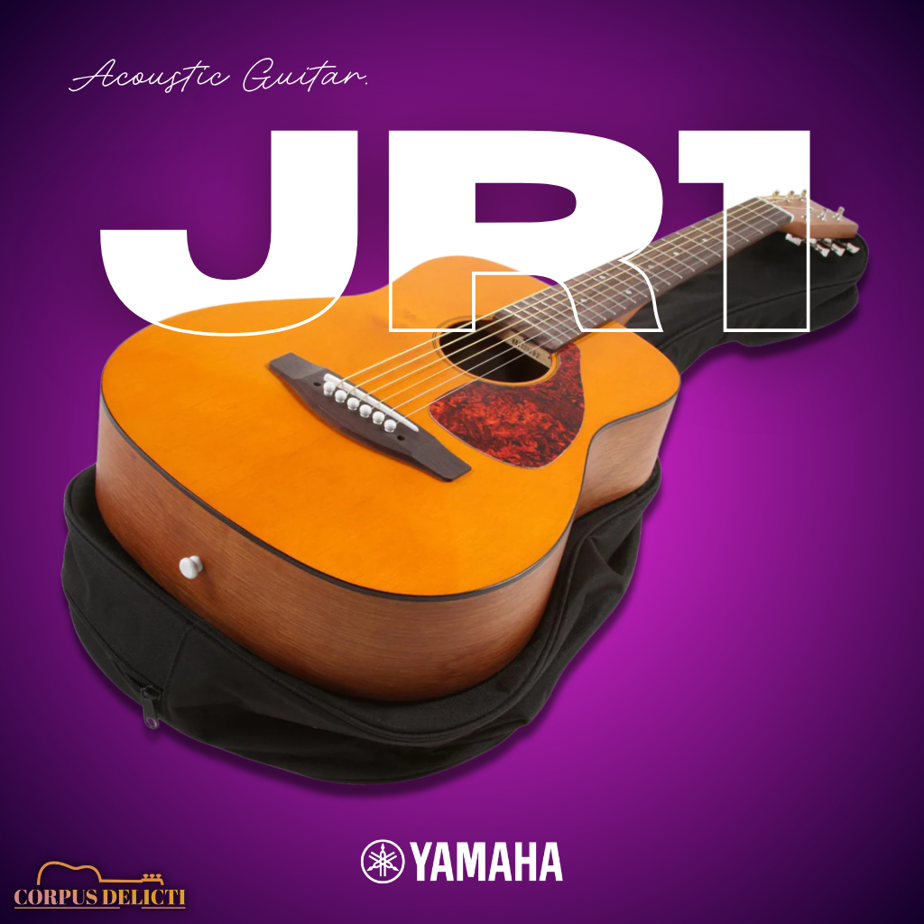 YAMAHA JR1 Mini Acoustic Guitar Gitar Akustik Mini Travel Size (Natural) (ORIGINAL)