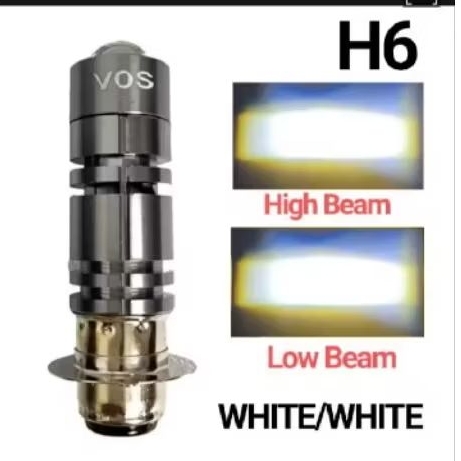Lampu Depan Utama LED Laser Leser H6 D2S CSP  Cahaya Putih - Kuning Motor BEAT - VARIO - MIO - FINO 