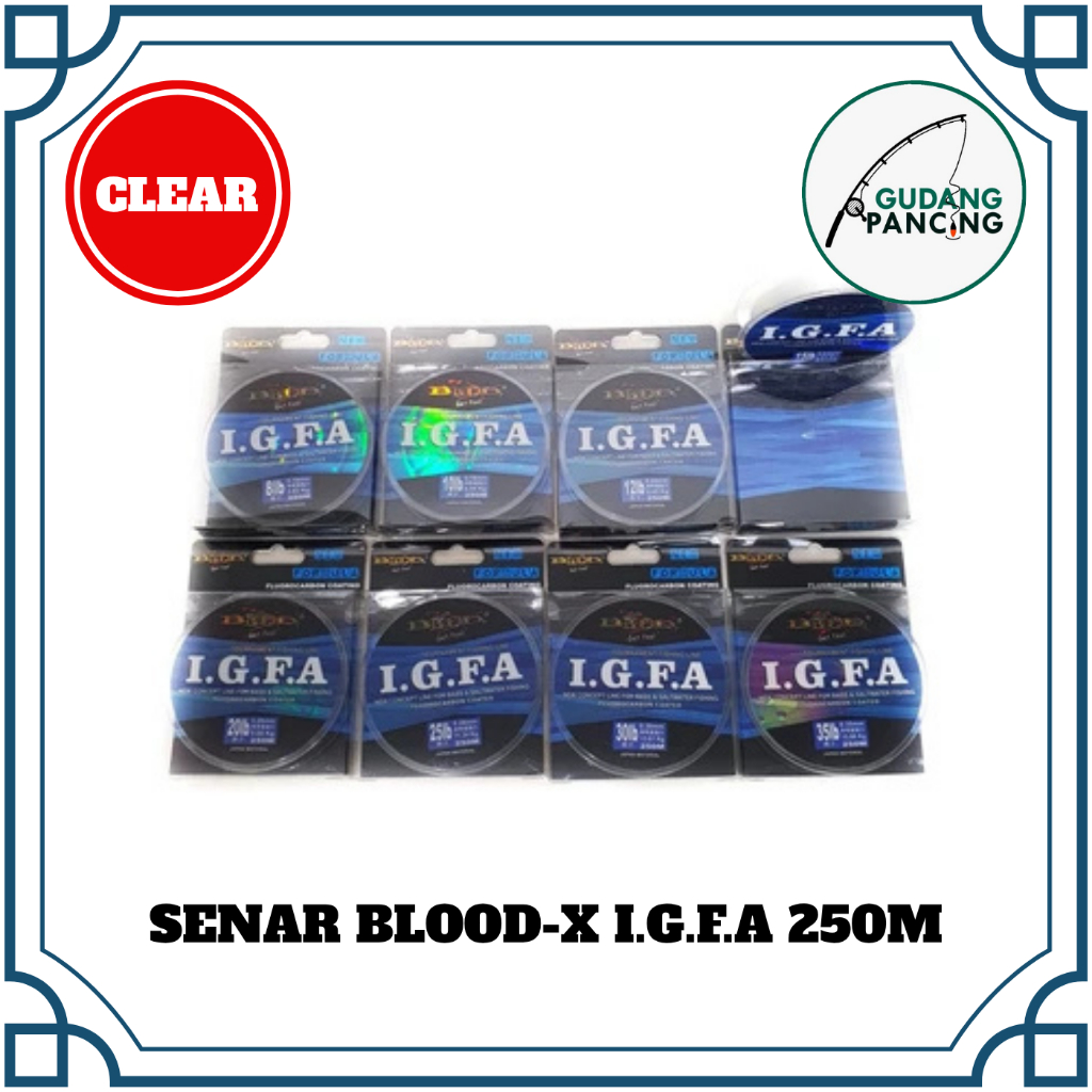 Senar Pancing Blood-X IGFA 250M