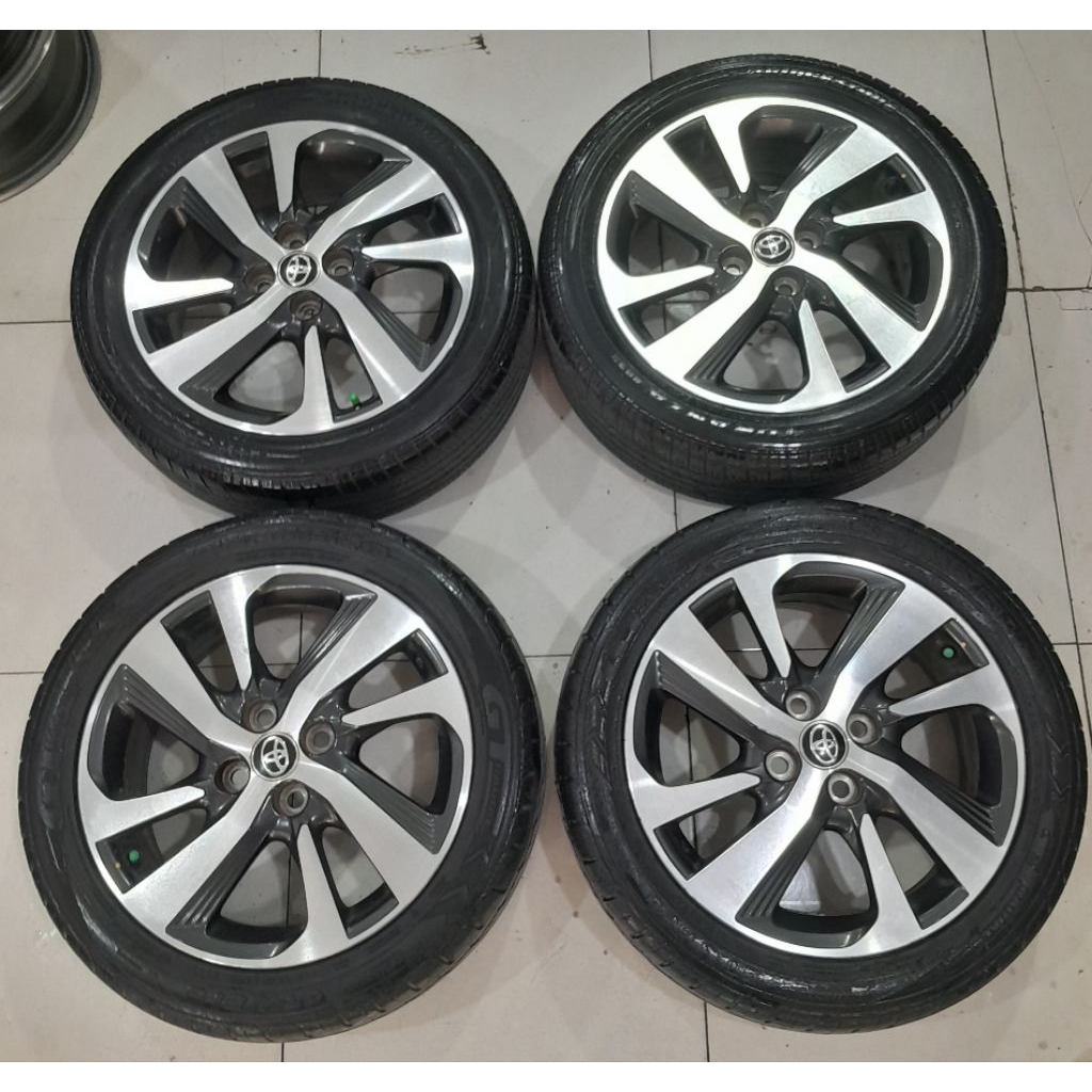 Velg pelek mobil Second murah oem Toyota Yaris Trd Ring 16