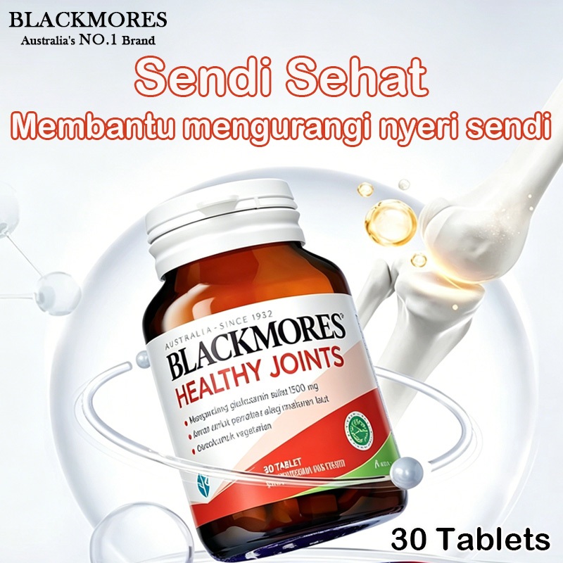 BLACKMORES HEALTHY JOINTS 30 TABLETS GLUKOSAIMIN 1500mg UNTUK SENDI SEHAT