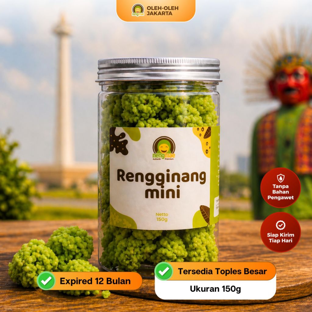 Rengginang Mini Toples Besar - Neng Mae