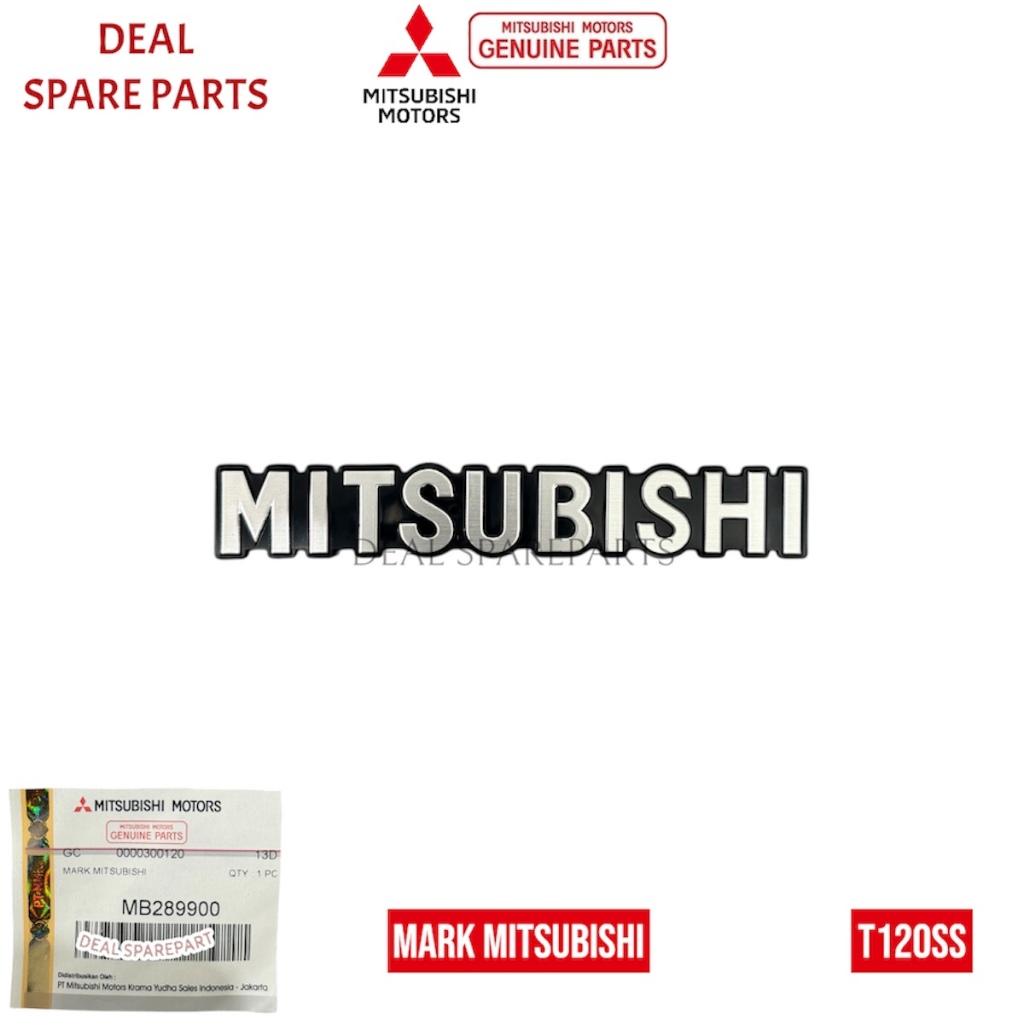 Emblem MITSUBISHI Colt T120SS Logo Mark Original Mitsubishi MB289900