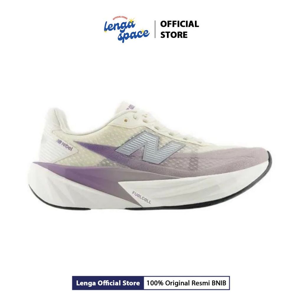 Sepatu Lari Wanita FuelCell Rebel v5 Womens Running Shoes - Violet (WFCX3DM) Original