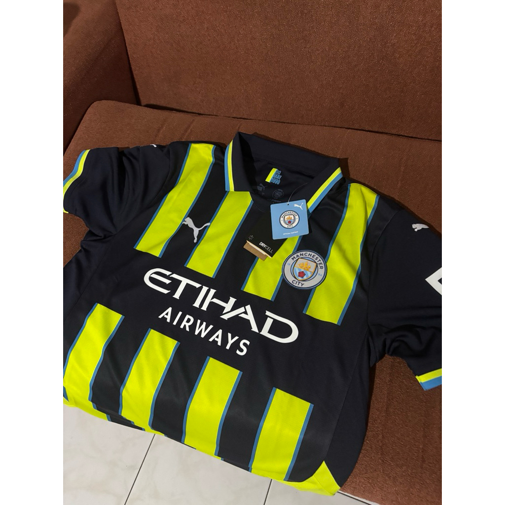 Jersey Manchester City away  2024/2025 SIZE L ORIGINAL