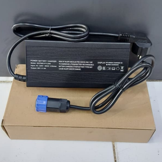 CHARGER BATERAI LITHIUM SEPEDA MOTOR LISTRIK UWINFLY T90