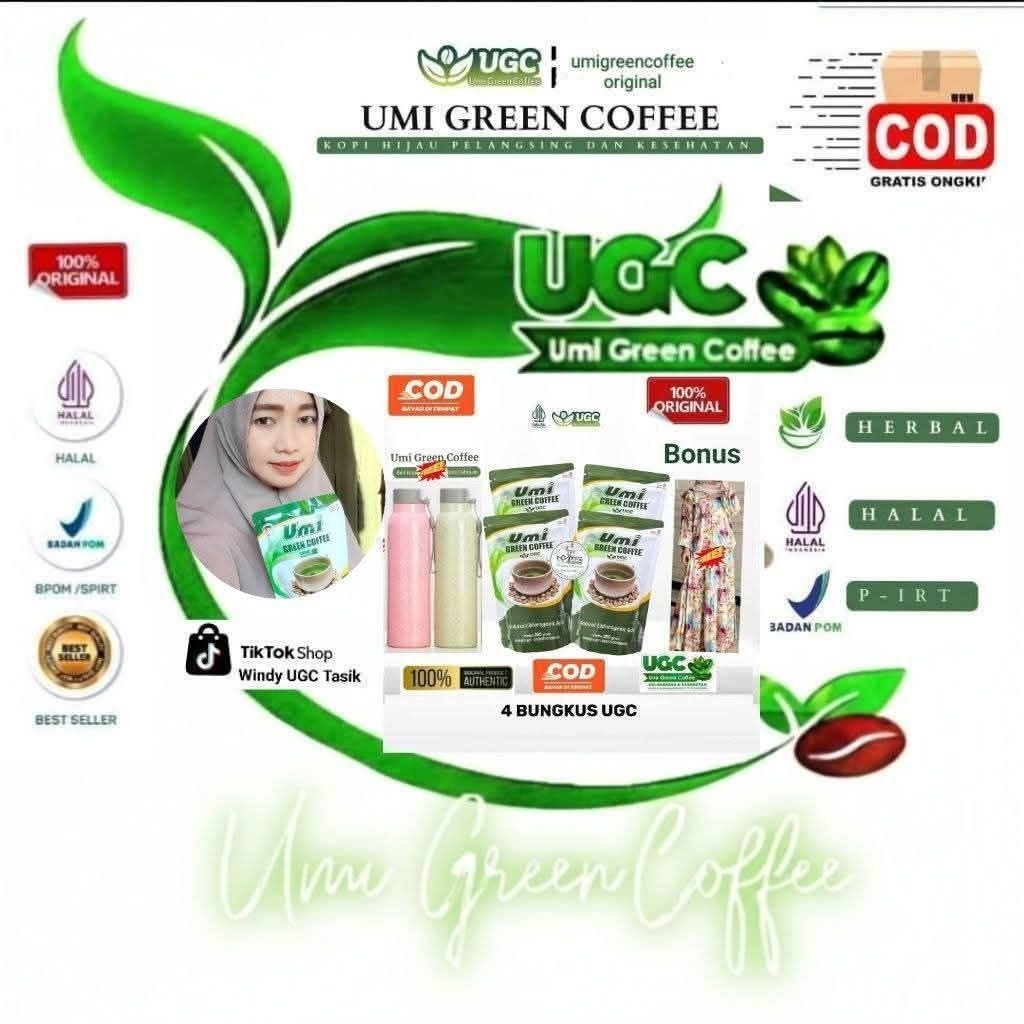Umi Green Coffee 4pcs Asli ORI