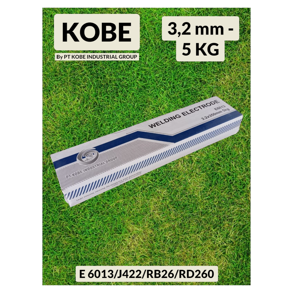 KAWAT LAS STICK3,2 mm (5 kg)   E 6013 /WELDING ELECTRODE/ PT. KOBE INDUSTRIAL GROUP