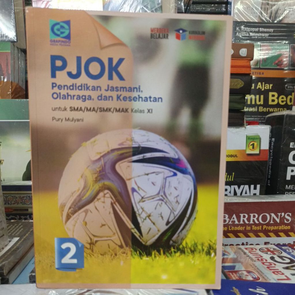 PJOK Pendidikan Jasmani Olahraga dan Kesehatan untuk SMA kelas 11 kurikulum merdeka Grafindo origina