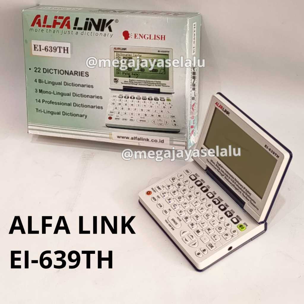 Kamus Elektronik (Dictionary) Inggris-Indonesia Alfalink EI-639 TH