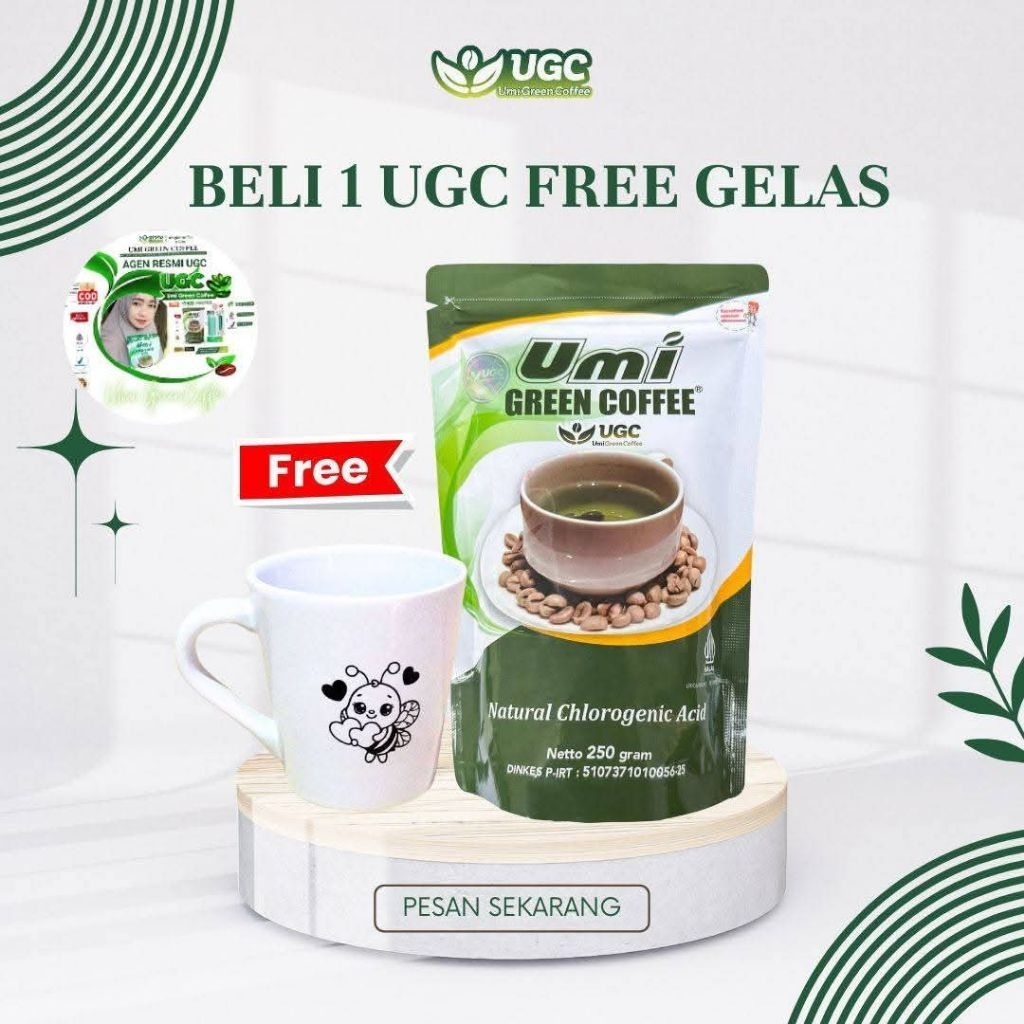 Umi Green Coffee 1pcs Asli Herbal ORI
