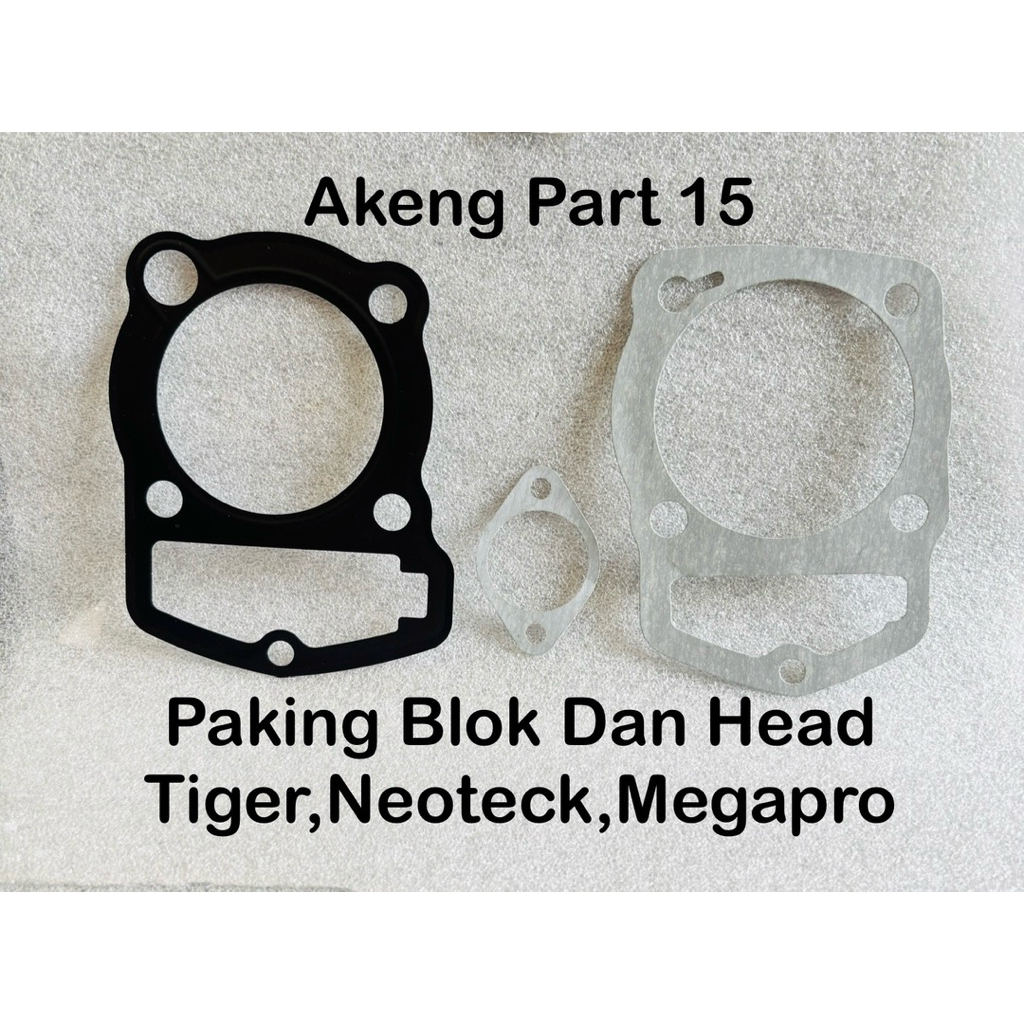 Paking Blok dan paking Head Tiger,Neoteck,Megapro Primus