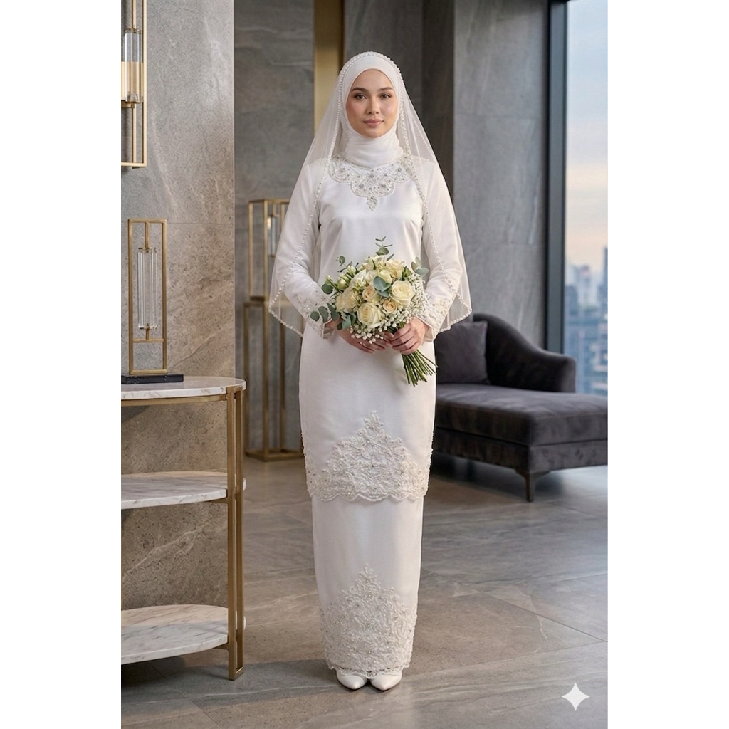 gaun pengantin malaysia melayu gaun akad gaun walimah wedding dress gaun melayu gaun pengantin melay
