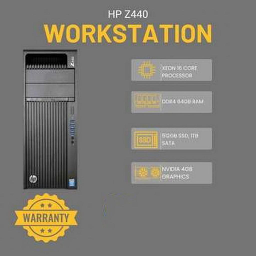 PC Server HP Workstation Hp Z440 Intel Xeon E5 V4 32CPU 16 Core