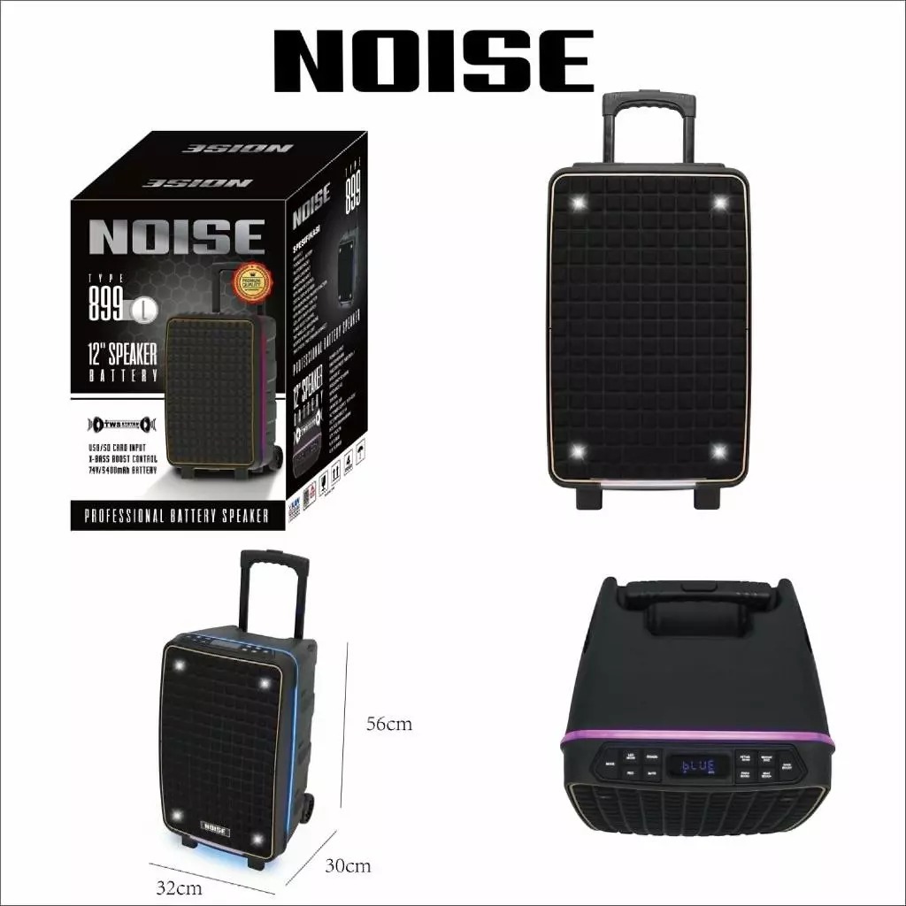 SPEAKER NOISE 899L / NOISE 899 L (12 INCH + 2 MIC WIRELESS)