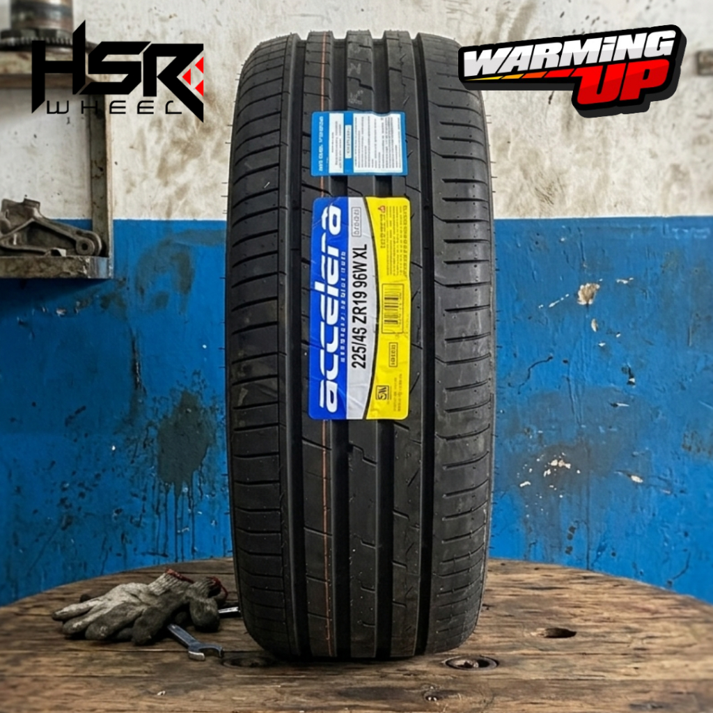 Ban Mobil Ring 19 Tubles Tipis 225/45 R19 Ban Luar ACCELERA iota EVT 225 45 R19