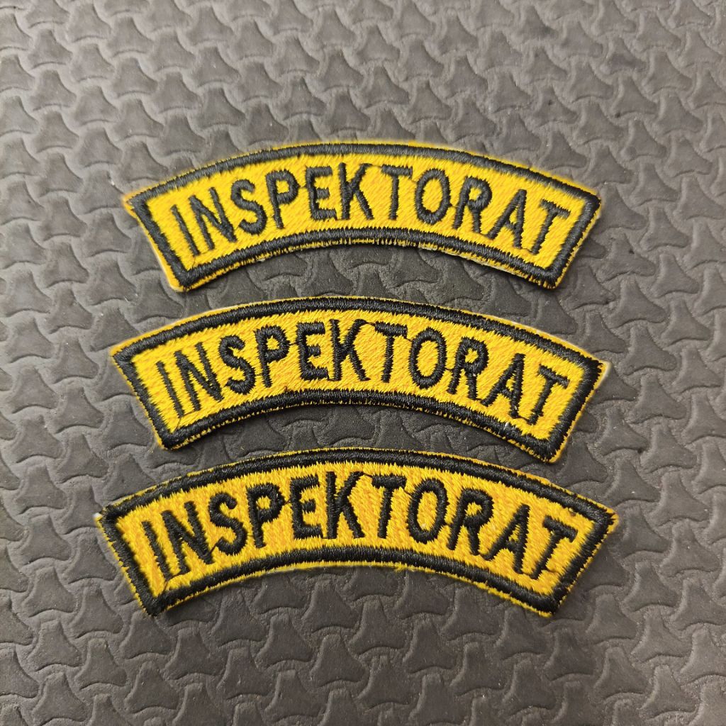 Logo bordir Inspektorat Bordir Inspektorat / Bordir Logo Inspektorat / Logo Bordir Inspektorat / Log