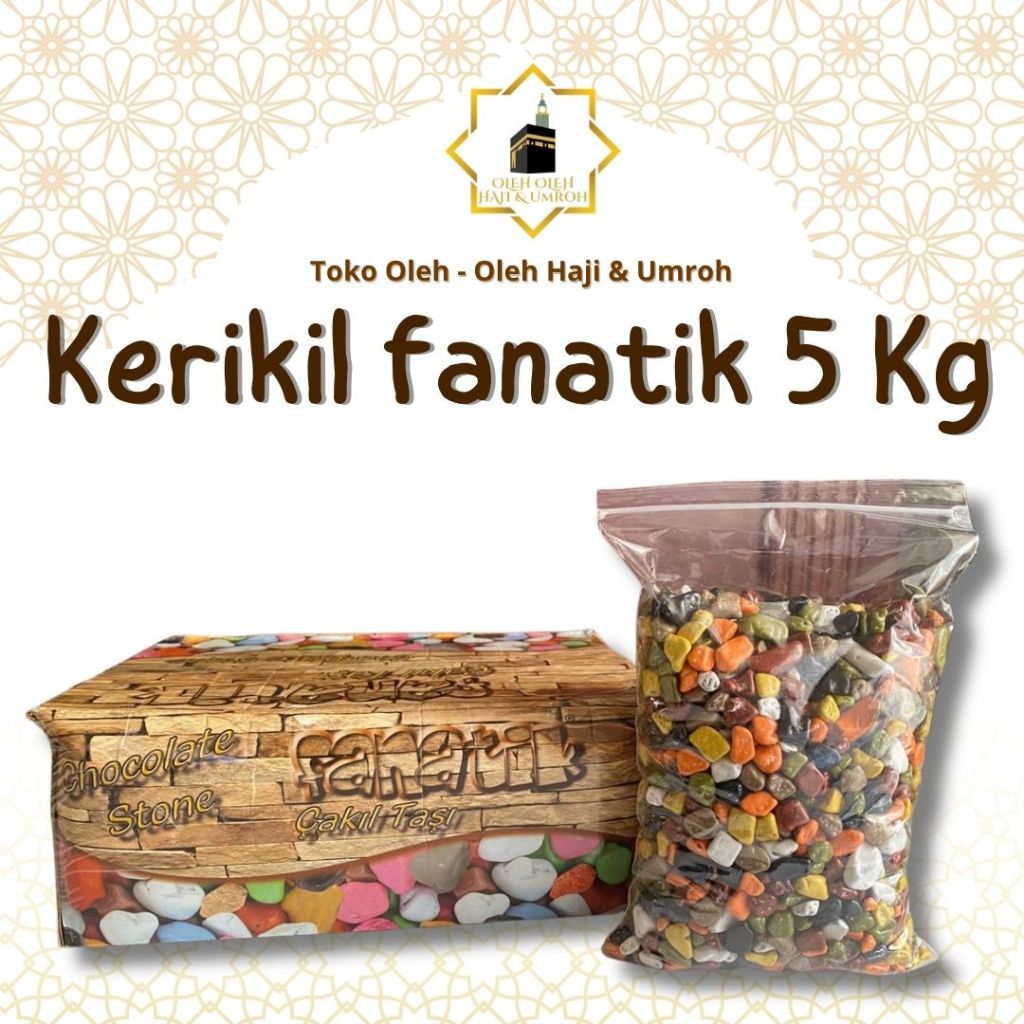 KERIKIL FANATIK 5 KG KERIKIL COKLAT ARAB COKLAT KERIKIL TURKI COKLAT KERIKIL ASLI ORIGINAL 100% BEST