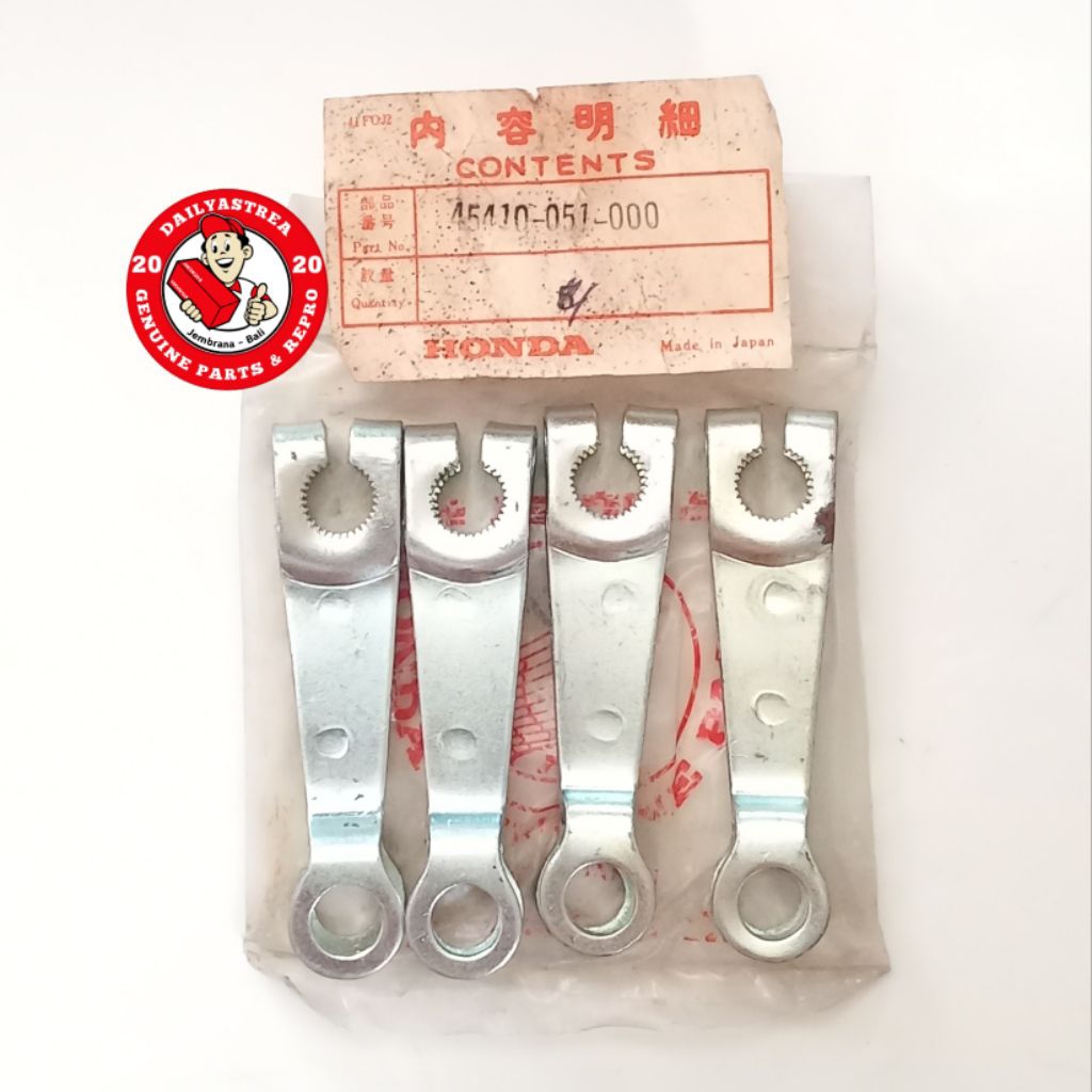 ARM FR BRAKE PAHA REM DEPAN HONDA C50 C65 C70 C90 CT70 CT70 CL70 ORIGINAL ORI 45410-051-000