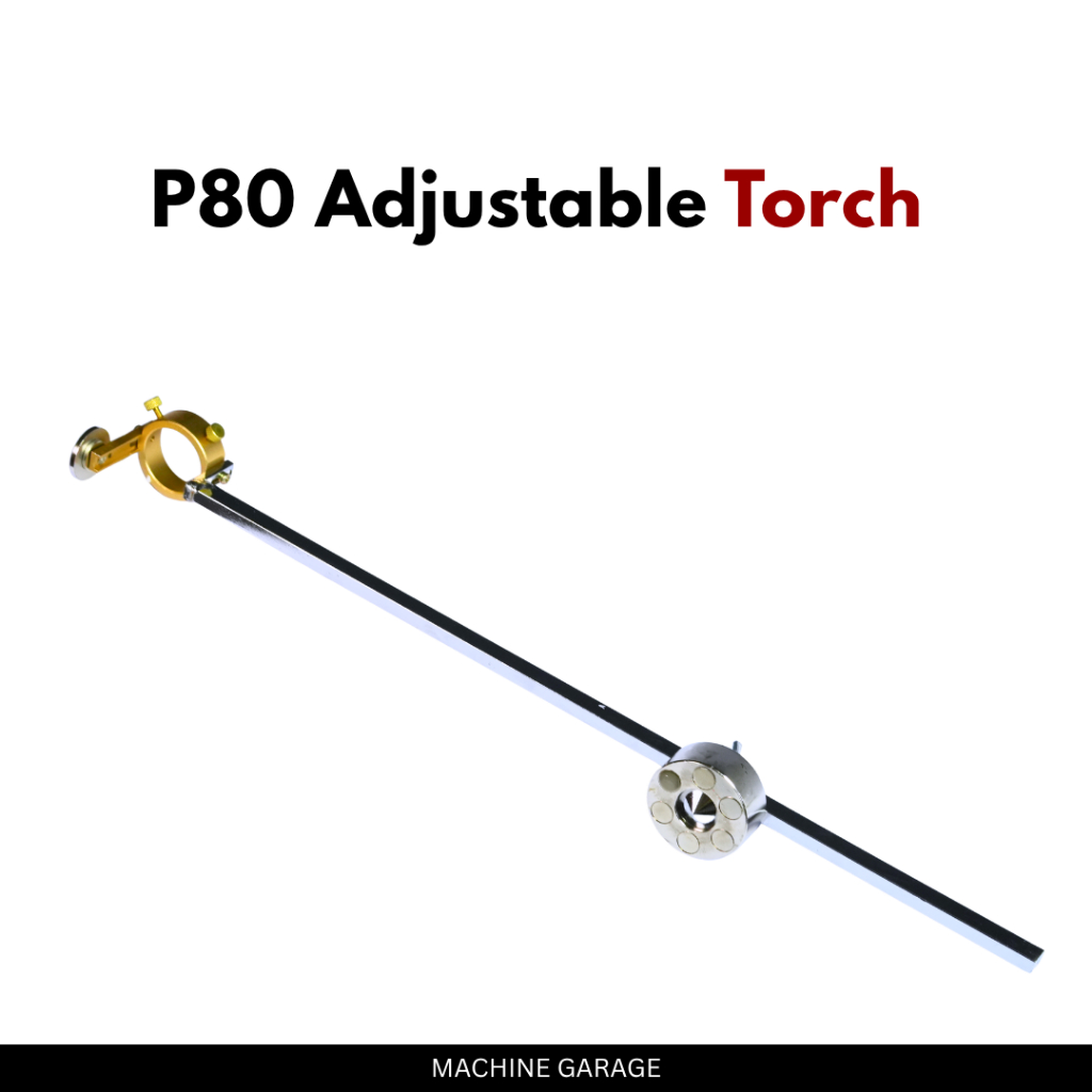 Adsorpsi magnetik Plasma Cutting Torch Round Cutting Roller Guide Wheel p80