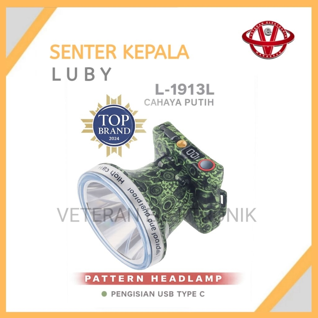 Senter Kepala LUBY L-1913L