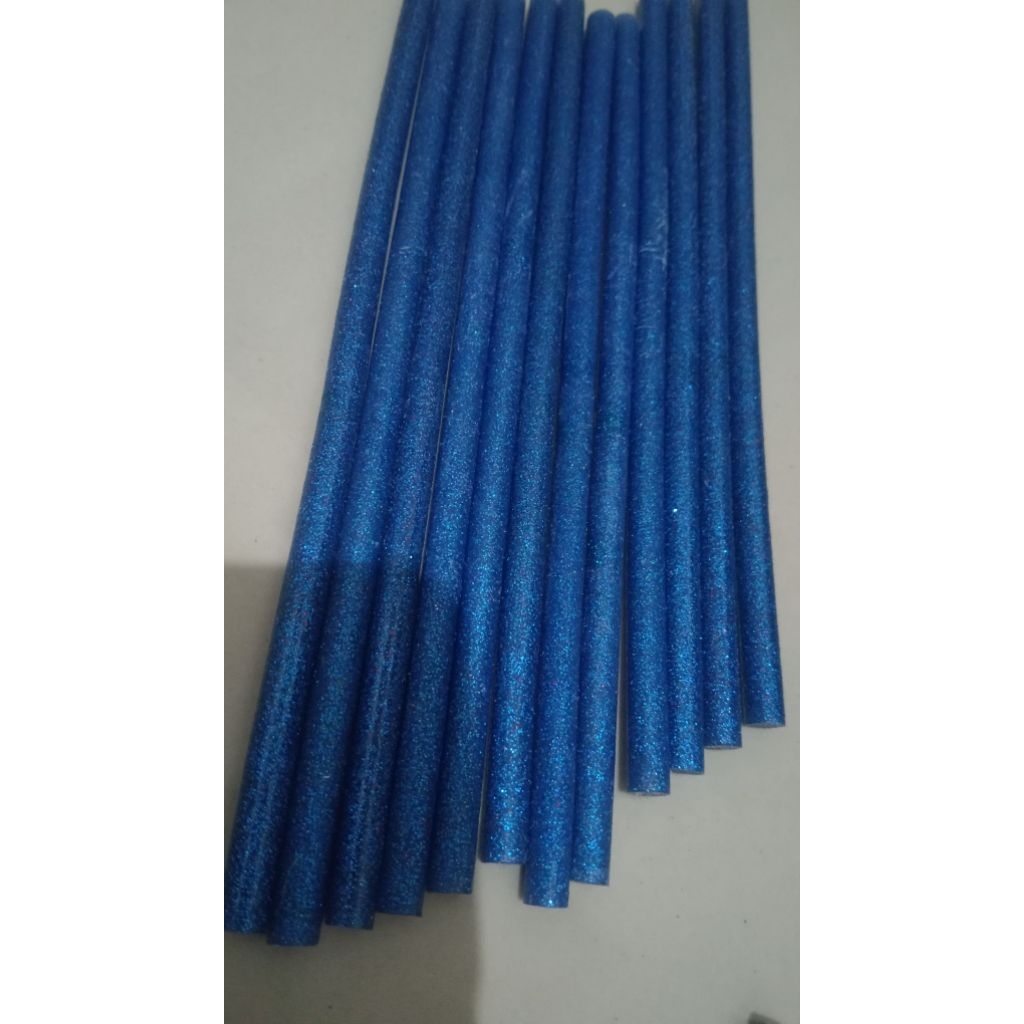 LEMSTIK 20CM ISI LEM TEMBAK GLITTER/WARNA WARNI REFILL GLUE