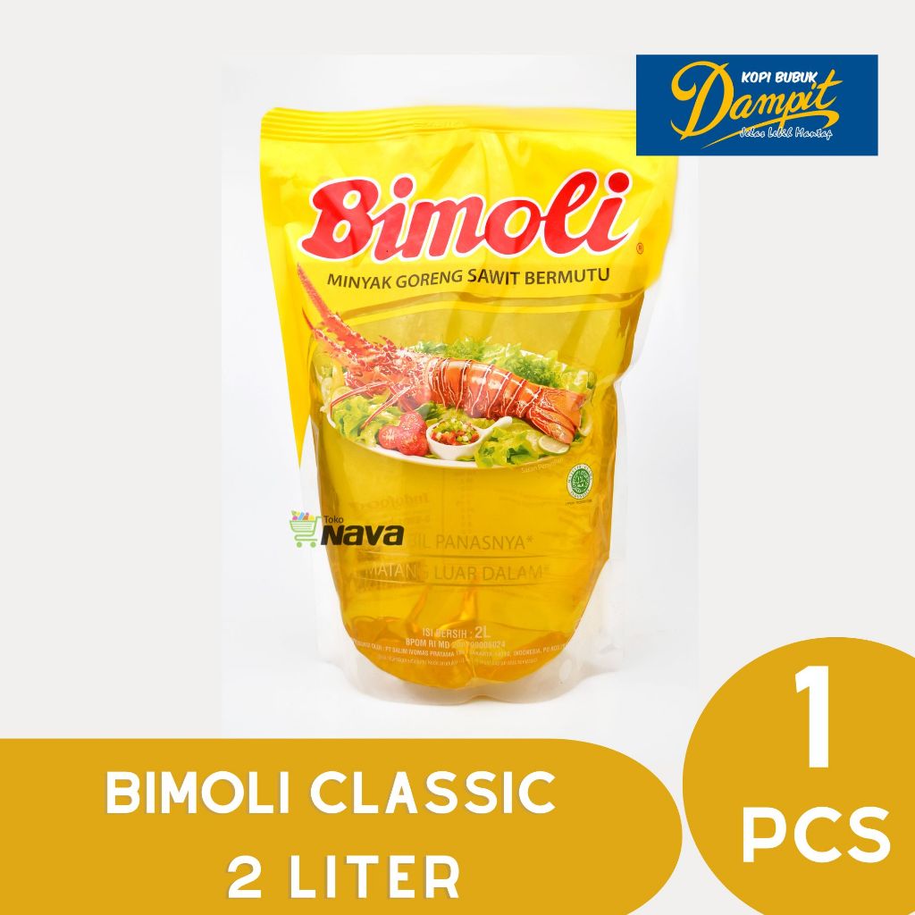 Bimoli Minyak Goreng 1 Liter / Minyak Goreng Bimoli 2 Lt