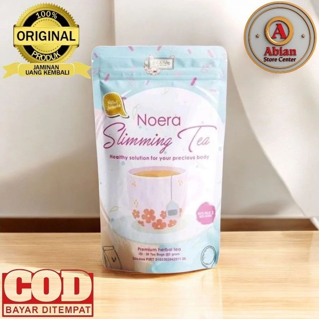 Noera Slimming Tea - Tea Pelangsing Herbal Tubuh Teh Diet Peluntur Lemak, Teh Detox, Beauty Tea