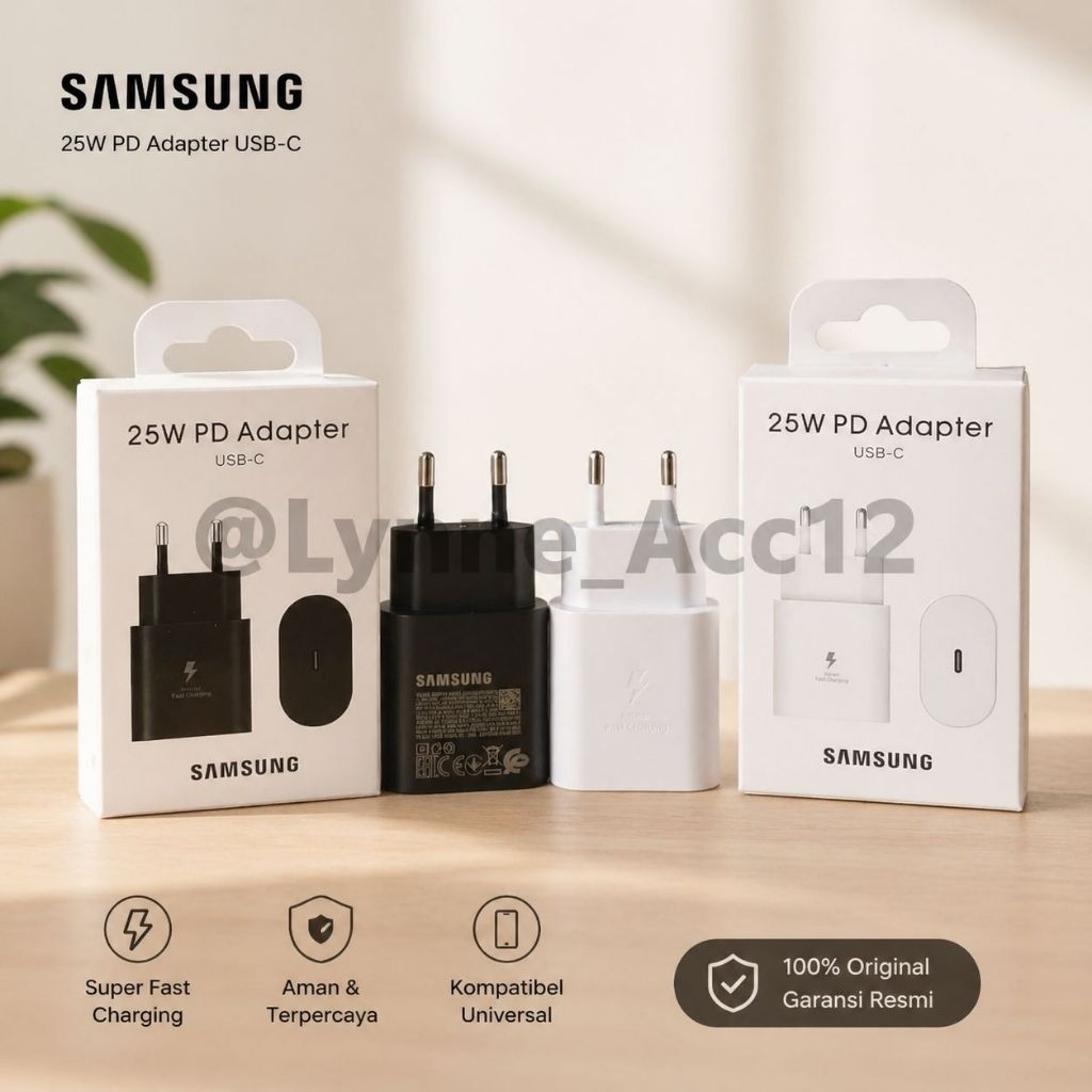 Samsung PD 25W TA-800 Power Adaptor - Super Fast Charging