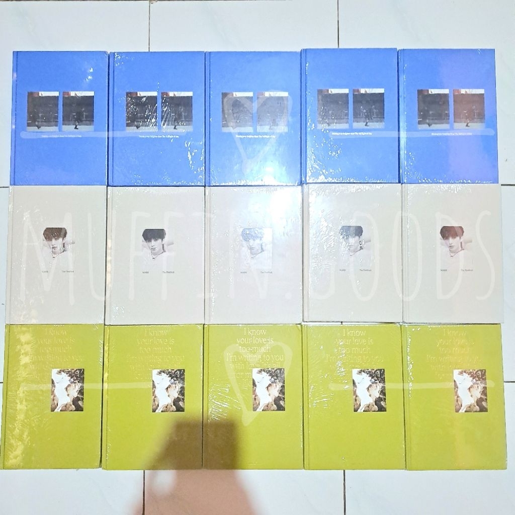 [Ready Stock] MARK The First Fruit Album Trilogy Photobook Ver 1st Full Sealed New Mark Stranger Rig
