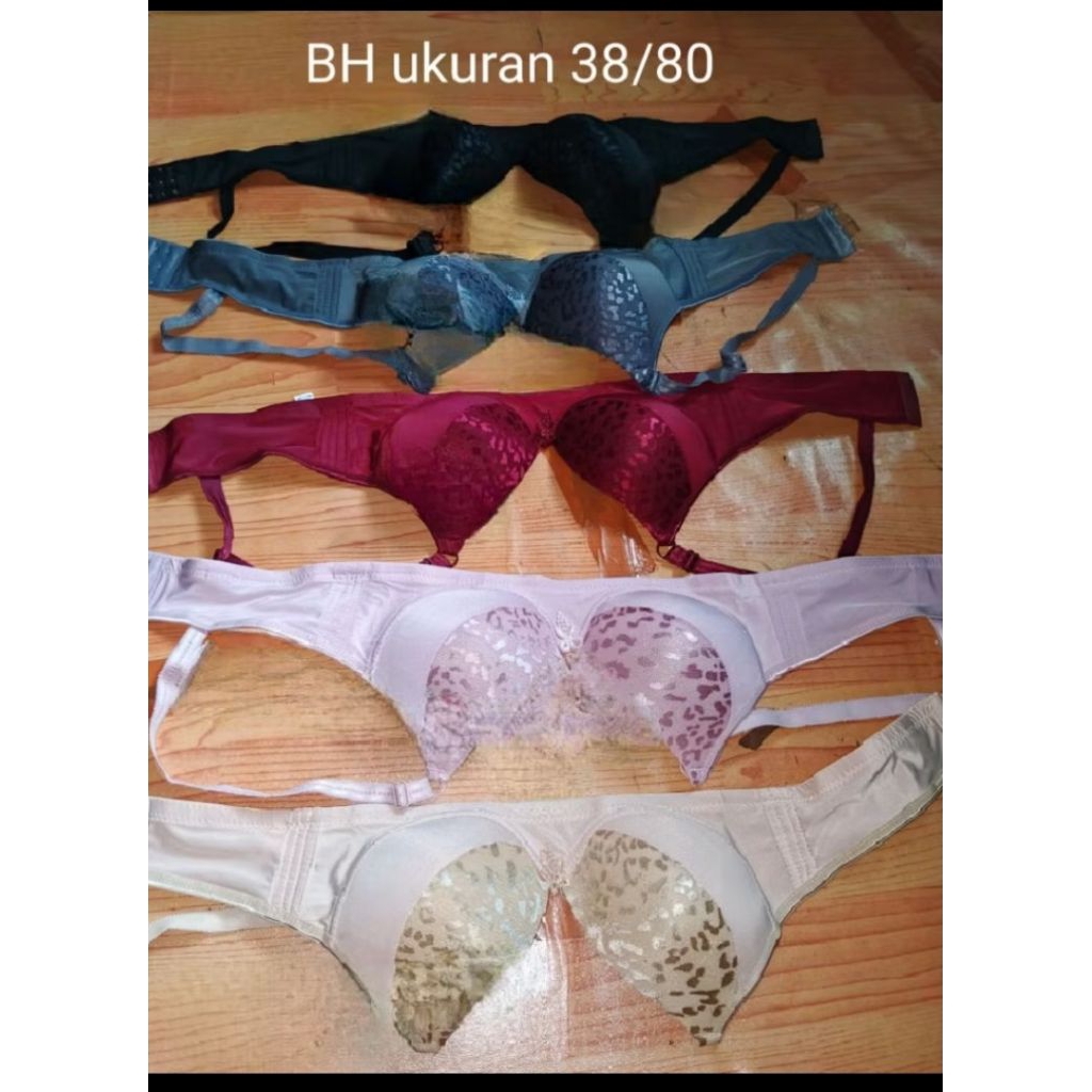 BH tanpa kawat ukuran 36/80